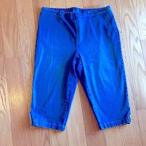 Capri stretch~ denim 16/18 XL